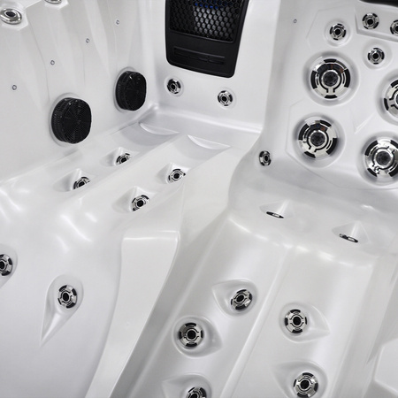 Dārza džakuzi SPA749 200x135 - Spa vanna ar strūklu un LED apgaismojumu