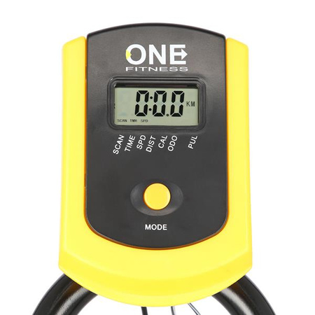 SW2501 BICI DA SPINNING INDOOR GIALLA 7KG ONE FITNESS