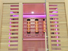 Инфрачервена сауна MO-RL4S XL със солен камък | Wellness | Relax | Spa | Готова за инсталиране | Thermo wood
