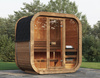 Sauna Icon 125 - Sauna de Jardín Compacta y Moderna | Wellness | Relax | SPA | Relajación de Lujo | Minimalismo Elegante