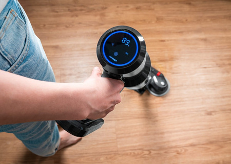 Belaidis vertikalus dulkių siurblys Concept VP6260 – Galingas 4-in-1 su plovimu ir UVC