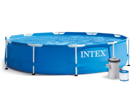 Frame Garden Pool 305 x 76 cm 15w1 INTEX 28202 + Bubble Machine FREE