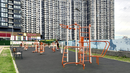 Stacja Multifitness Gym Station MF4.5 - Kompleksowy Trening Outdoor