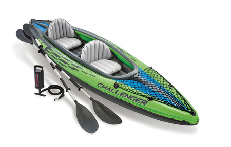 Challenger K2 caiac gonflabil pentru 2 persoane padele pompă capac INTEX 68306