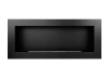 Biopeis 900x400 Svart Strukturell - Moderne bioetanolpeis uten skorstein