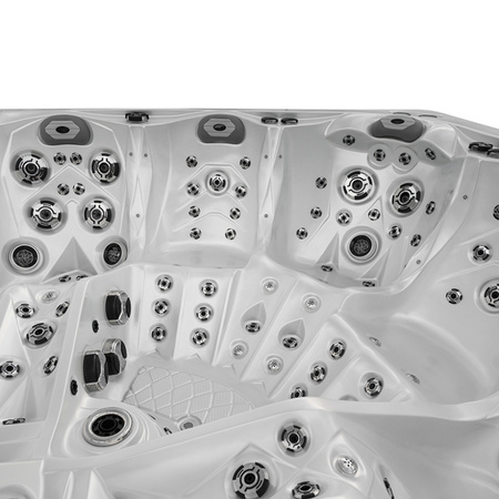 Jacuzzi exterior SPA748 F24 230x230 cm – amplo relaxamento no seu SPA caseiro