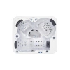 Jacuzzi exterior para 5 personas con hidromasaje – bañera SPA de bajo consumo energético