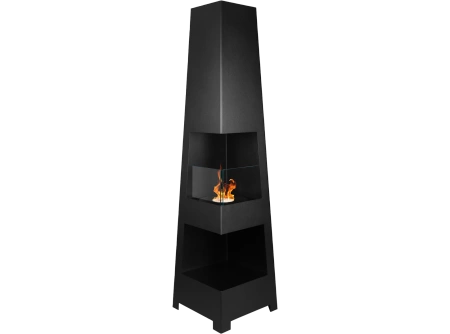 Bioșemineu de sine stătător Pyramid Garden - un șemineu organic elegant și eficient pentru casă și grădină