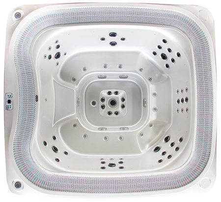 Jacuzzi de jardin SPA406 250x230 cm – baignoire SPA de luxe pour 7 personnes