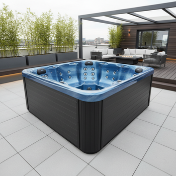 Udendørs jacuzzi SPA750 200x200 cm – komfort og afslapning i din have