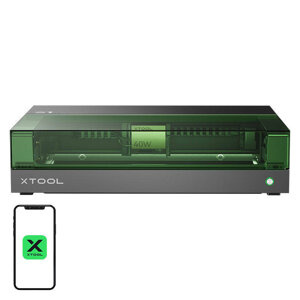 Lasergraveringsmaskine 2in1 xTool S1 40W - Alt-i-et-sæt (sort)