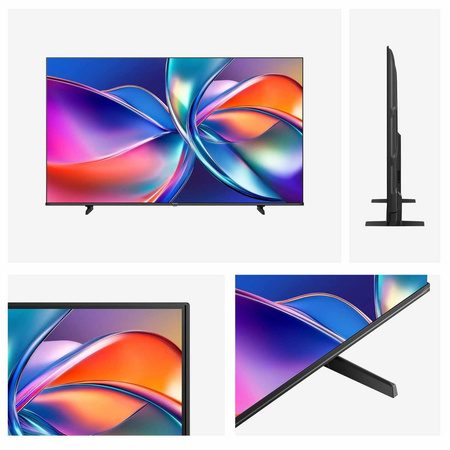 Hisense QLED TV 55 polegadas 55E7Q - Ultra HD 4K, Dolby Vision, HDR10+, Smart TV, VIDAA - Televisor moderno com qualidade de imagem e som excecional