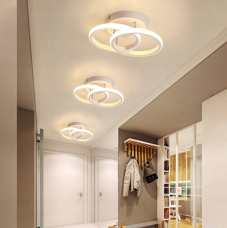 Griestu sienas lampa Apaļa 18W NEUTRĀLĀ KRĀSSA