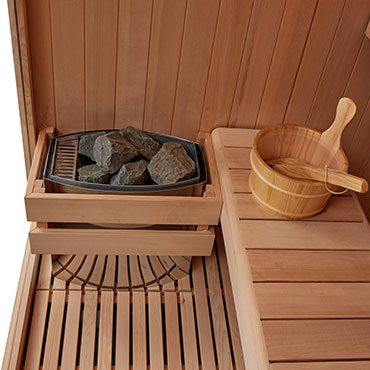 Sauna OFS04-1 – Sauna interior seca/Sauna finlandesa