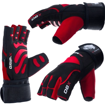 WG-161 - SPORTA CIMDI - VINGROŠANAI - AR GARU VELCRO UN GRIP-X SISTĒMU - M