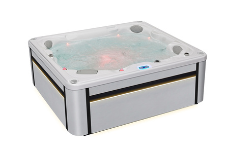 Luksusa Jacuzzi OF-6005 Pro – Profesionāls 6 vietu SPA ar 73 strūklakām, LED, Bluetooth un ozonēšanu