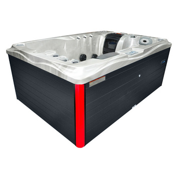 Utendørs jacuzzi SPA749 200x135 – SPA-badekar med dyser og LED-belysning