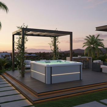 Εξωτερικό Jacuzzi OF-5002 Pro – Πολυτελής Χαλάρωση στον Κήπο σας