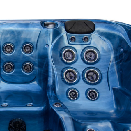 Garden Jacuzzi SPA566 200x200 cm - baie spa de lux cu hidromasaj pentru grădină și terasă