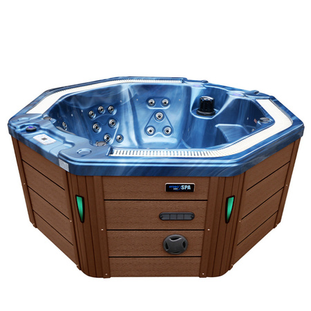 Záhradné jacuzzi SPA107 220x220 cm – luxusná SPA vaňa pre 6 osôb