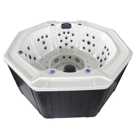 Záhradné jacuzzi SPA107 220x220 cm – luxusná SPA vaňa pre 6 osôb