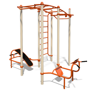 Multifitness Gym Station MF5.2 - Stație profesională în aer liber