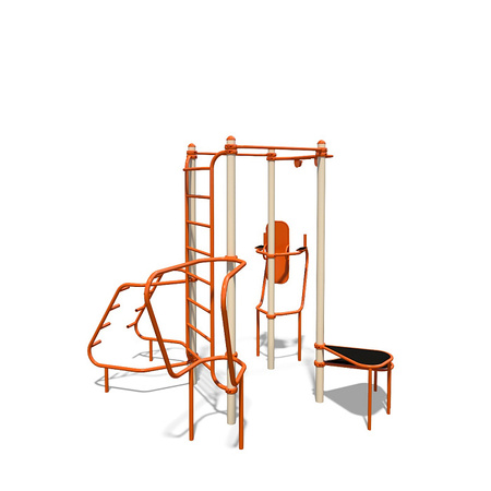 Stație multifitness MF4.4 - Sală de sport completă pentru antrenament stradal