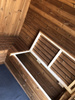 Outdoor sauna KLAAR for 4-6 people with Harvia Vega stove + cosmetics & accessories
