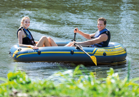 Vâsle Pontoon 2 buc 122 cm Pană unică 59623 INTEX