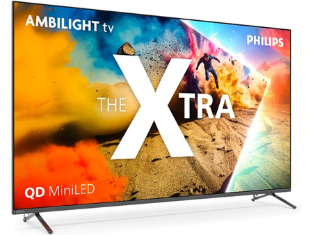 Philips 75 tums QD MiniLED TV 75MLED950/12 med Ambilight, Dolby Atmos och Ultra HD 4K - Fantastisk bild- och ljudkvalitet för alla interiörer