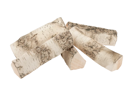 Μεγάλα κεραμικά κούτσουρα για το τζάκι - διακοσμητικό ξύλο για βιολογικά τζάκια και τζάκια αερίου