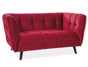 Sofa Castello Velvet 2 Bordeaux