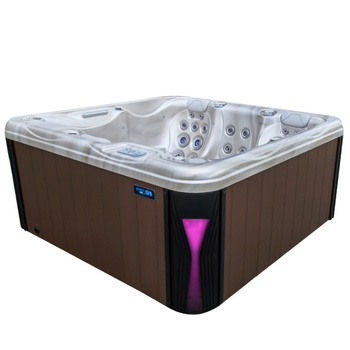 Záhradná vírivka SPA566 200x200 cm – luxusná SPA vaňa s hydromasážou do záhrady a na terasu