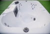 Udendørs jacuzzi til fire personer Geniss ZR7103 – Wellness SPA til villa og have, spabad med hydromassage til 4 personer