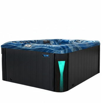 Jacuzzi de jardin SPA530 210x170 cm – baignoire SPA compacte avec hydromassage pour le jardin et la terrasse