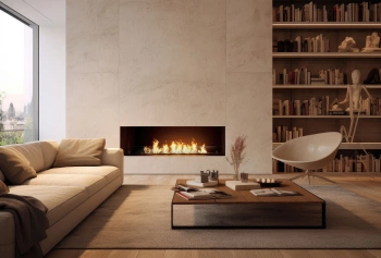 INSIDE BLACK 1500 bio-fireplace burner – a fire that delights