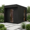 Musta Black Garden Sauna 400x200 cm | Wellness | Relax | SPA | Wellness | Relax | SPA | asennusvalmis | panoraamalasi