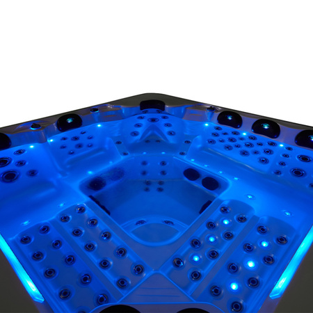Садова ванна-джакузі SPA743 220x220 см - просторий відпочинок для всієї родини