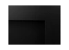 Wall-mounted bio-fireplace with glass 1200 × 400 – elegant matte black for your home