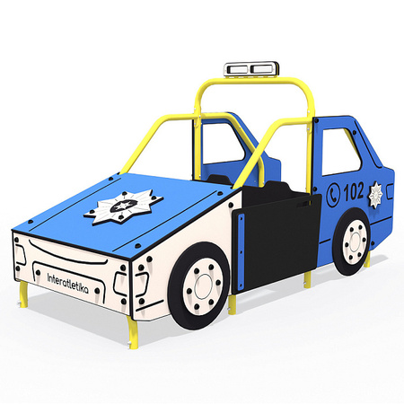 Conjunto de Juegos "Coche de Policía" LK506 – diversión creativa y seguridad en uno