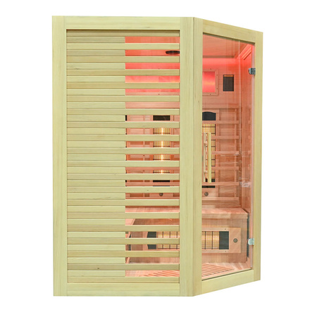 MO-RL3CS Infraroodsauna met zoutsteen
