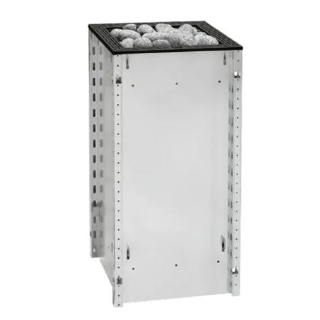 CORE BK 9 kW - kompakta pirts krāsns ar ātru sildīšanu un 30 kg akmeņiem