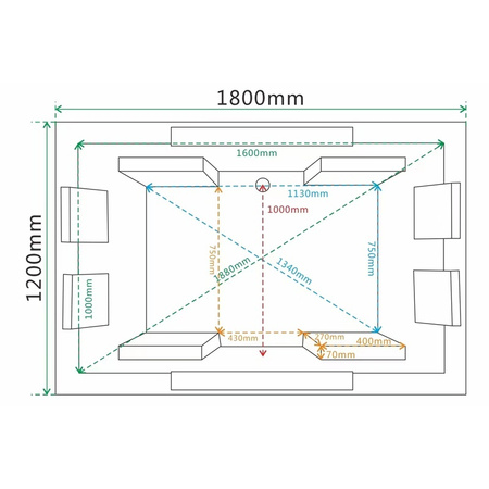 Bañera de hidromasaje blanca KARI 942 180x120 cm – Moderna bañera de hidromasaje para el baño