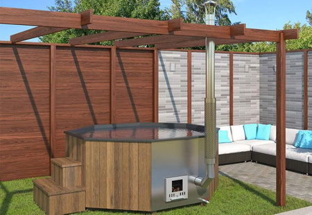 Outdoor Garden Hot tub / Jacuzzi / Bial / Delux 240 "XL Mulliking"