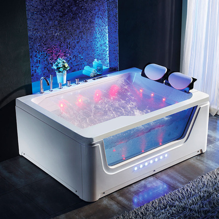 Гідромасажна ванна TUGELA 913 170×130 - простора релаксація в сучасній формі