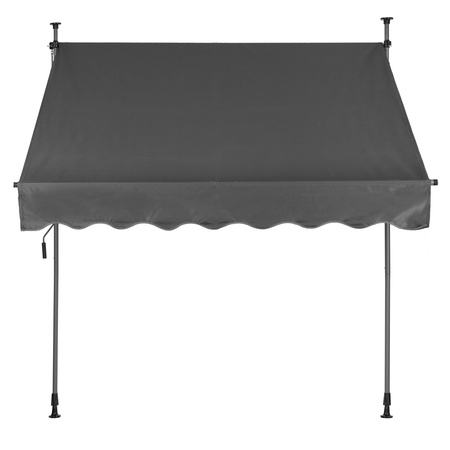 Markiza de Balcón MultiGarden – Sombrilla con ajuste de altura y manivela manual, impermeable