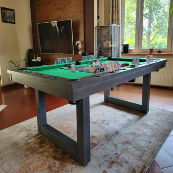 GamePlay - Masă de biliard modernă | Ideală pentru camera de jocuri și acasă