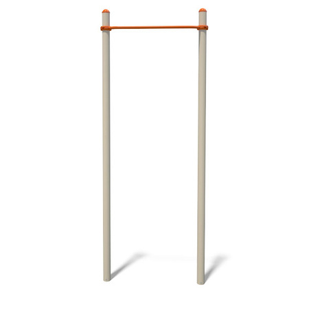S832.1 Enkel vandret stang 1,1x2,5 m | Udendørs fitness & Calisthenics
