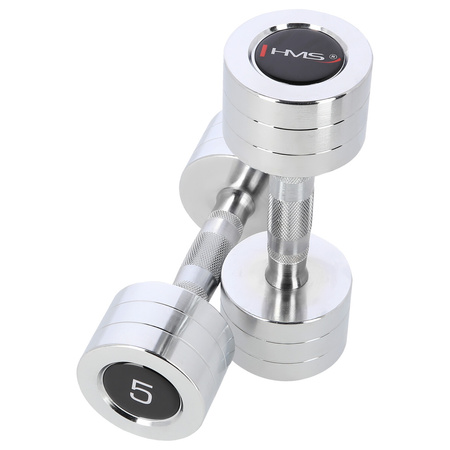 Chrome Dumbbells (2 pcs.) HMS