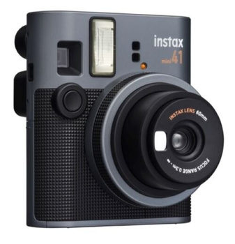 Instax mini 41 nero fotocamera istantanea con flash fujifilm